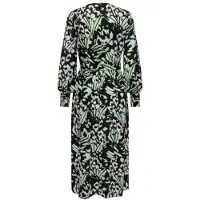JDY Lesley midi wrap dress