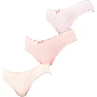 Kisses&love 3-pack katoenen damesslip KL10000