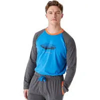 J&j Brothers Katoenen herenpyjama met lange mouwen en ronde hals JJBEP6100