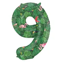 Folat - Folieballon Cijfer 9 Jungle Vibe - 86 cm