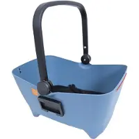 Basil Buddy KF, voorkant, fietstas, kunststof, blauw, 32 liter, 5 kg