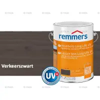 Remmers Long Life Houtbeits UV – verkeerszwart – 2,5 Liter – Duurzame houtbescherming met maximale UV-bescherming