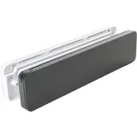 Homebox - de isolerende, tochtvrije en geluiddempende brievenbus – buitendeel aluminium antracietgrijs RAL7016 - binnendeel in wit RAL 9010