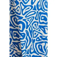 Smashed Lemon 25003 midi jurk met te abstracte print |