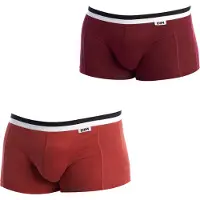 Dim Pack-2 Boxers Basic Ademende Stof D05H2 voor Mannen