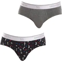 Kisses&love Pack-2 Basic Slips ademende stof KL2014 man