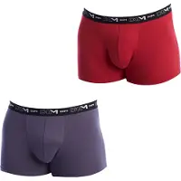 Dim Pack-2 Boxers Katoen Streech D6596 voor heren