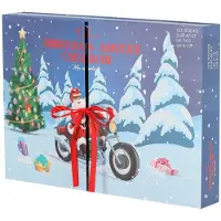 Apollo Heren sokken adventskalender 12-paar kerst giftbox
