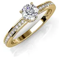 MYC Paris Elise Ring - Goud en Kristal