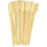 Benson Saté/spiesjes prikkers - 150x - hout - 15 cm - tapas - satéstokjes