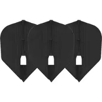 L-Style Champagne Flight Kami L3 Shape Black - Dart Flights