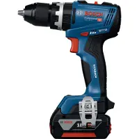 Bosch GSB 18V-65 2X 5,0 AH L-BOXX ACCUKLOPBOORSCHROEVENDRAAIER (accu klopboormachine)