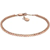 Fossil Armband 'Ellis' rose-goud / abrikoos