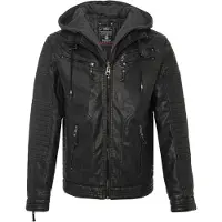 Cipo & Baxx Outdoorjas 'CM231' antraciet