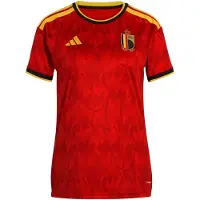 Adidas Functioneel shirt 'Belgium 26 Home' geel / rood / zwart