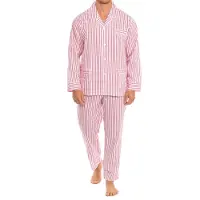 Kisses&love Herenhemd pyjama met lange mouwen KL30194