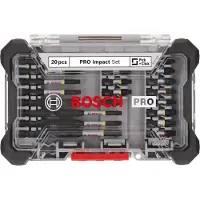 Bosch Accesorios PRO IMPACT Schroefbitset 20-delig in Display - 2608521U74
