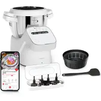Moulinex Robot cuiseur multifonction I-Companion HF941AF0 1550 W Argent