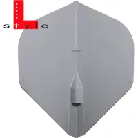 L-Style Champagne Flight EZ L1 Standard Grey - Dart Flights