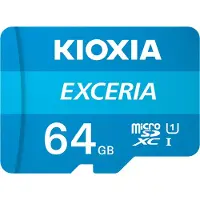 KIOXIA - ENTERPRISE SSD EXCERIA microSDXC-kaart 64 GB UHS-I Schokbestendig, Waterdicht