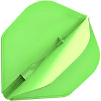 L-Style Champagne Flight EZ L1 Standard Neon Green - Dart Flights