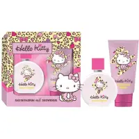 Hello Kitty - Giftset - Sweet Leopard - Showergel + Eau de Parfum - Cadeauset voor Kinderen - Geschenkset