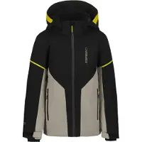 Icepeak - Kinder ski jassen - Ladd Jr Noir voor Unisex - Kindermaat 140 cm - Zwart