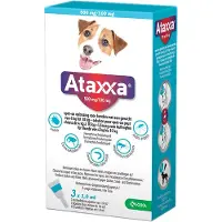 Ataxxa spot on hond 4-10 kg 500 mg/100 mg 3 pip