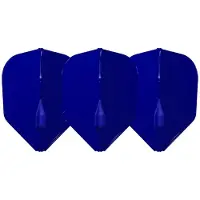 L-Style Champagne Flight EZ L3 Shape Blue - Dart Flights