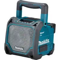 Makita DMR202 Bluetooth speaker met Mediaspeler