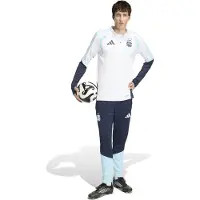 Adidas Argentinië Trainingspak 1/4-Zip 2026-2028 Wit Donkerblauw Lichtblauw