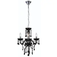 Toolight Ebt005-3Cp Hanglamp - Zwart - 123X70X31Cm