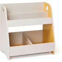 Kids Concept opbergrek Grijs-mosterd