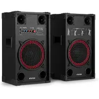 Fenton SPK-110 actieve speakers - PA speakers met Bluetooth -