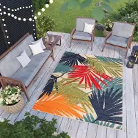 Tapiso Patio Tuintapijt Buiten Buitenkleed Outdoor Modern Maat- 120x170