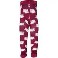 Ewers Babymaillot Donkerroze/Wijnrood met Uiltjes - 56