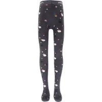 Ewers Kindermaillot Donkergrijs met Stippen en Glittergaren - 152/164