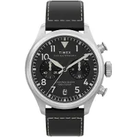Timex Analoog horloge ' Waterbury Ace' zwart / zilver