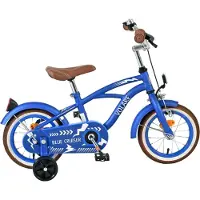 Volare Blue Cruiser Kinderfiets - Jongens - 12 inch - Blauw - 85% afgemonteerd