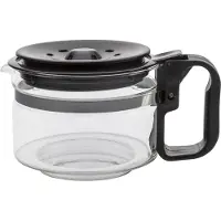 Nordic Quality 352722, Kan, Universeel, Bauknecht 524 Bauknecht Combi 1600 Braun Aroma Select Braun Aromaster Compact 10 Braun Aromaster..., Zwart, Transparant, 12 kopjes, 1 stuk(s)