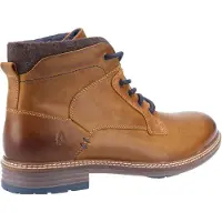 Hush puppies Joel Leren Herenlaarzen Camel
