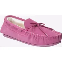 Hush puppies Allie Suède Damesroze Pantoffels
