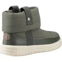 HEY DUDE Boots Women Camden Cuff Nylon Quilt Dark Olive-Schoenmaat 39