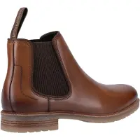Hush puppies Russell Leren Heren Laarzen In Tan