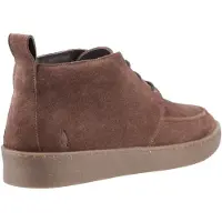 Hush puppies Rory Suede Heren Chocolade Enkellaarsjes