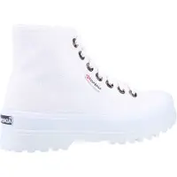 Superga 2341 Alpina Hars Oogjes 100% Katoen Dameslaarzen Wit