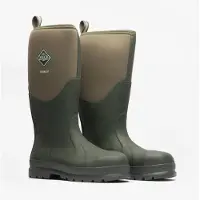 Muck Boots Chore Classic Hi Steel Cap Neopreen Mosgroene Regenlaarzen