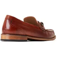 Base london Madison Leder Heren Bruin Loafers