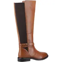 Hush puppies Victoria Leer Vrouwen Laarzen Tan