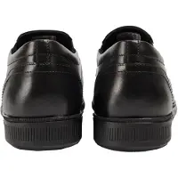 POD Carpenter Leer Jongens Zwarte Loafers